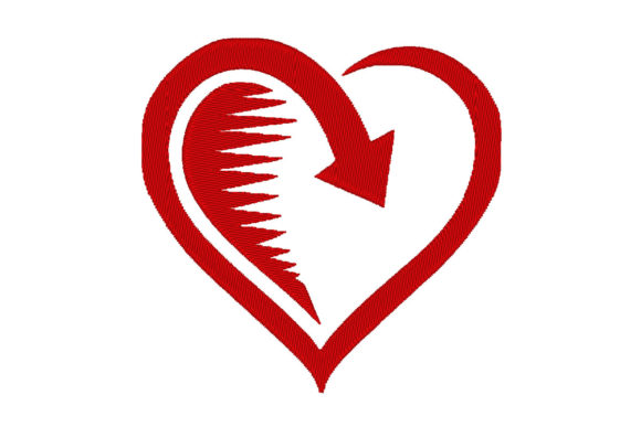 Broken Heart Embroidery Design Review