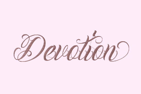 Devotion Lettering Review