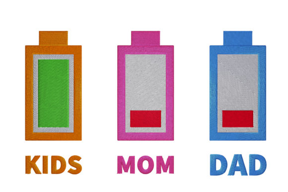 Family Energy Embroidery Design
