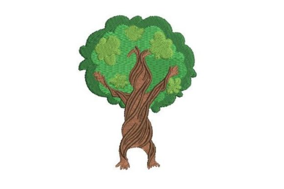 Tree Limbs Embroidery Design